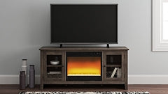 Ashley Express - Arlenbry 60" TV Stand with Electric Fireplace