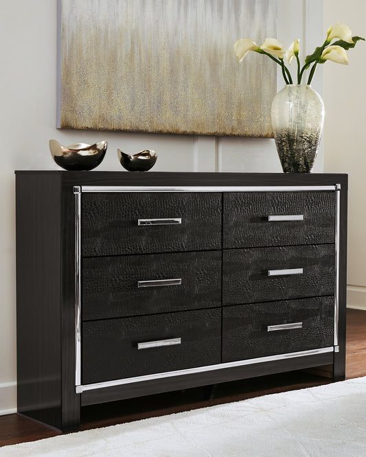 Kaydell Six Drawer Dresser