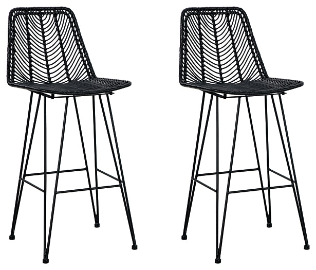 Ashley Express - Angentree Tall UPH Barstool (2/CN)