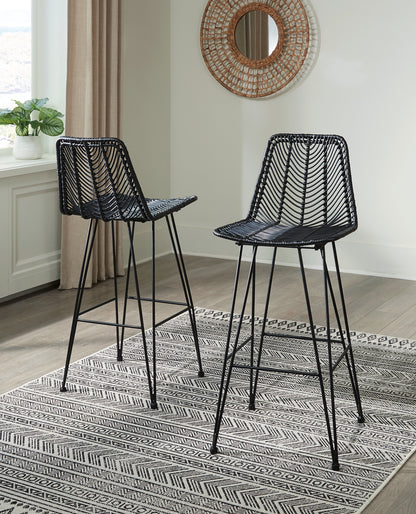 Ashley Express - Angentree Upholstered Barstool (2/CN)