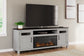 Darborn 88" TV Stand with Electric Fireplace