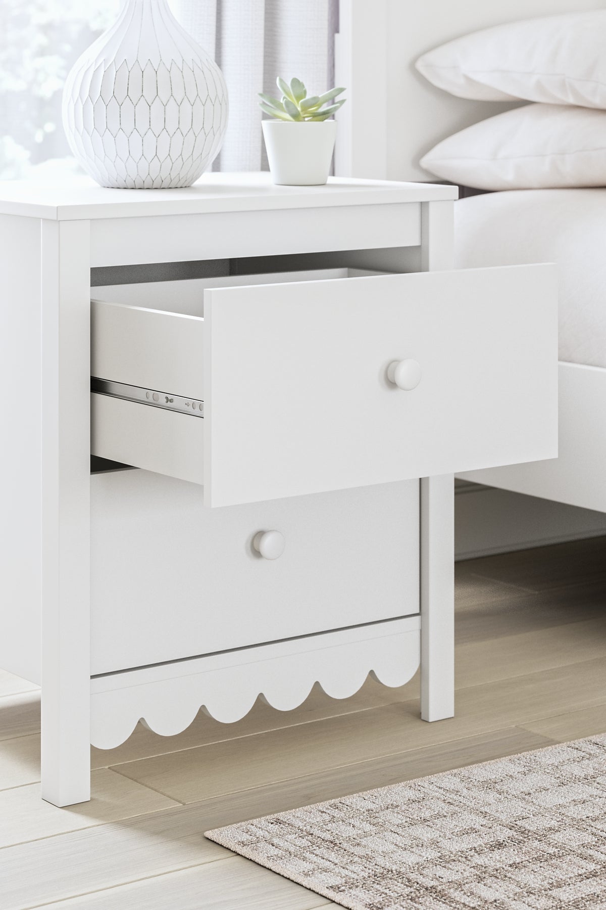 Ashley Express - Hallityn Two Drawer Night Stand