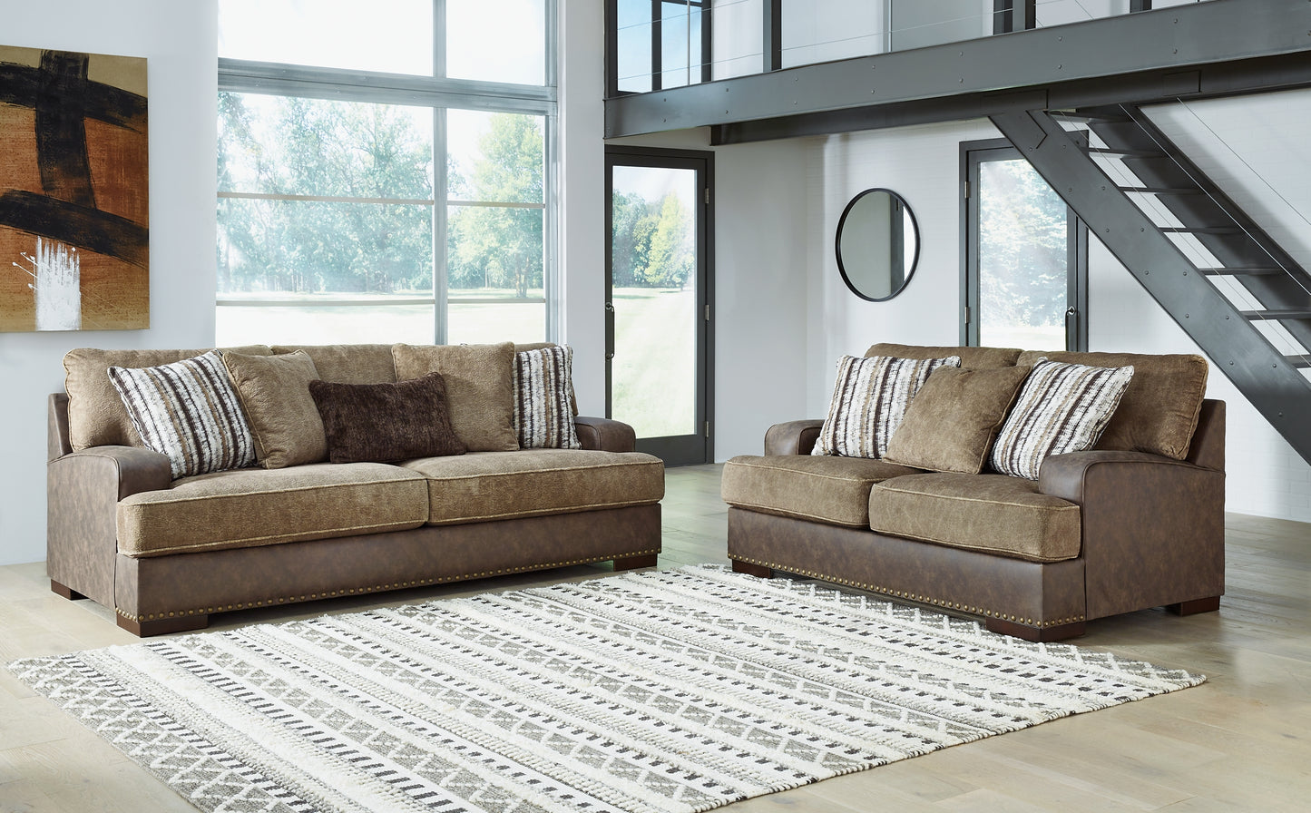 Alesbury Sofa and Loveseat