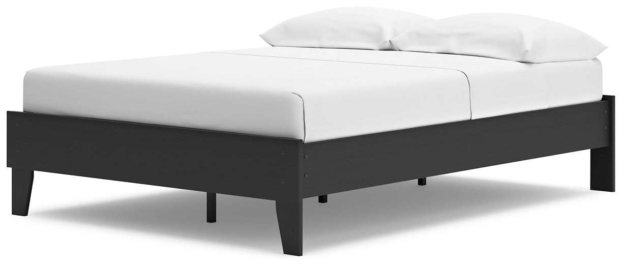 Ashley Express - Socalle Full Platform Bed with Dresser and Nightstand