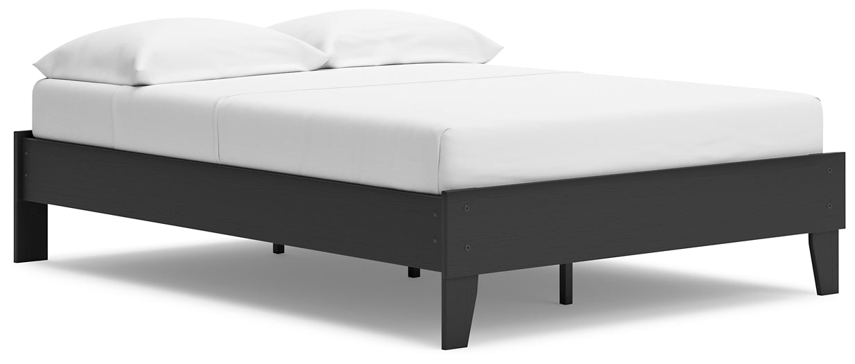 Ashley Express - Socalle Full Platform Bed with Dresser and Nightstand