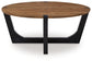 Ashley Express - Hanneforth Coffee Table with 2 End Tables