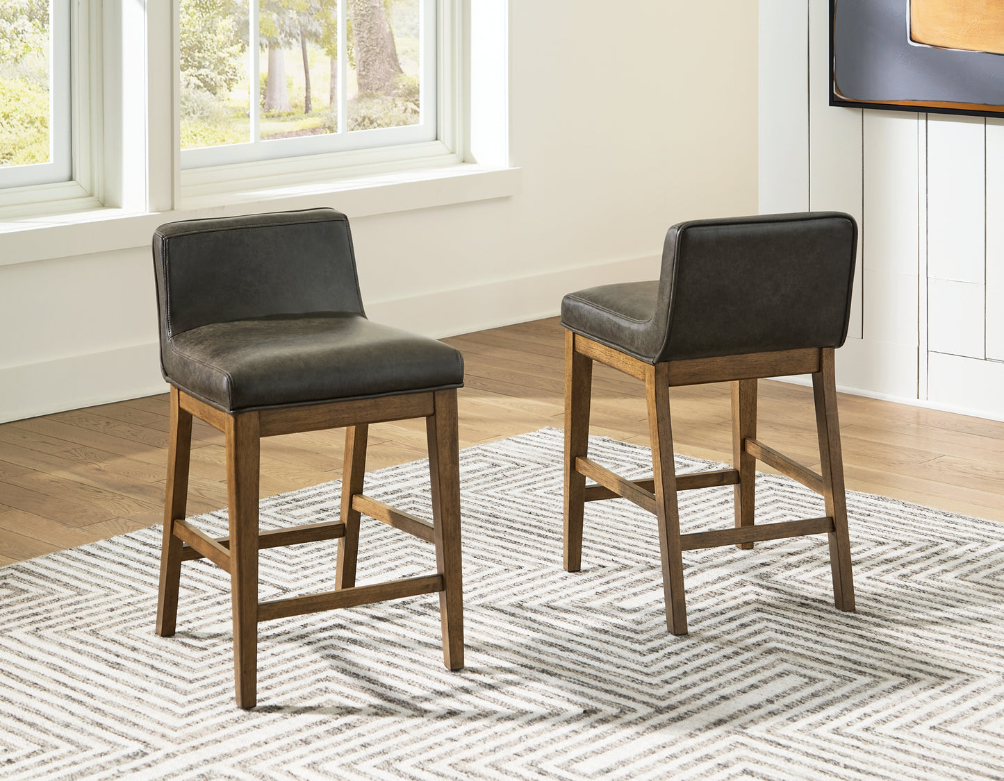 Ashley Express - Cabalynn Upholstered Barstool (2/CN)