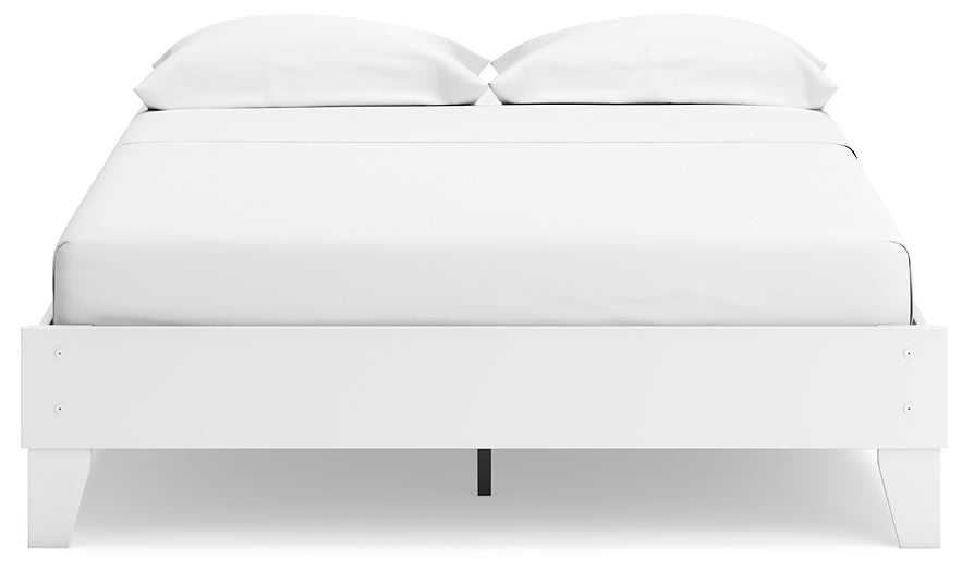 Ashley Express - Socalle Queen Platform Bed with Dresser and 2 Nightstands