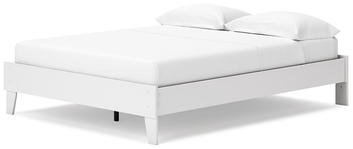 Ashley Express - Socalle Queen Platform Bed with Dresser and 2 Nightstands