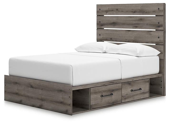 Graystorm  Panel Bed With Storage