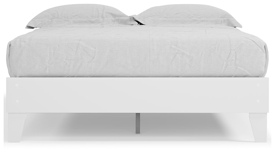 Ashley Express - Piperton Queen Platform Bed with Dresser, Chest and Nightstand