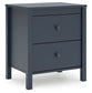 Ashley Express - Simmenfort Twin Panel Headboard with Nightstand