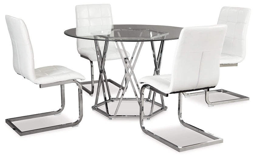 Ashley Express - Madanere Dining Table and 4 Chairs