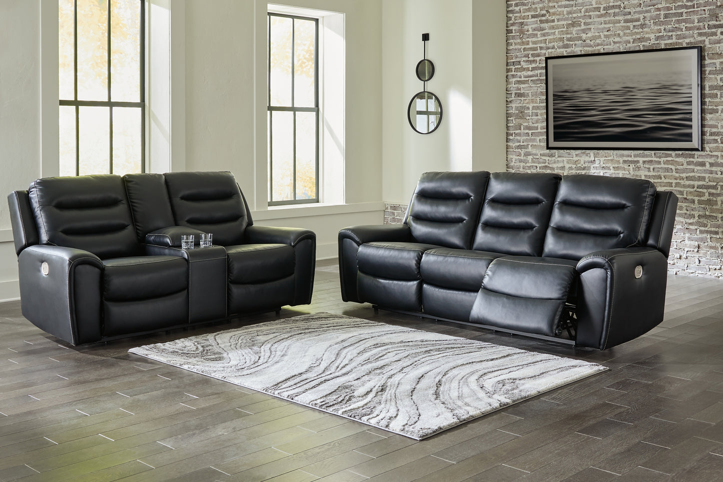 Warlin Sofa, Loveseat and Recliner